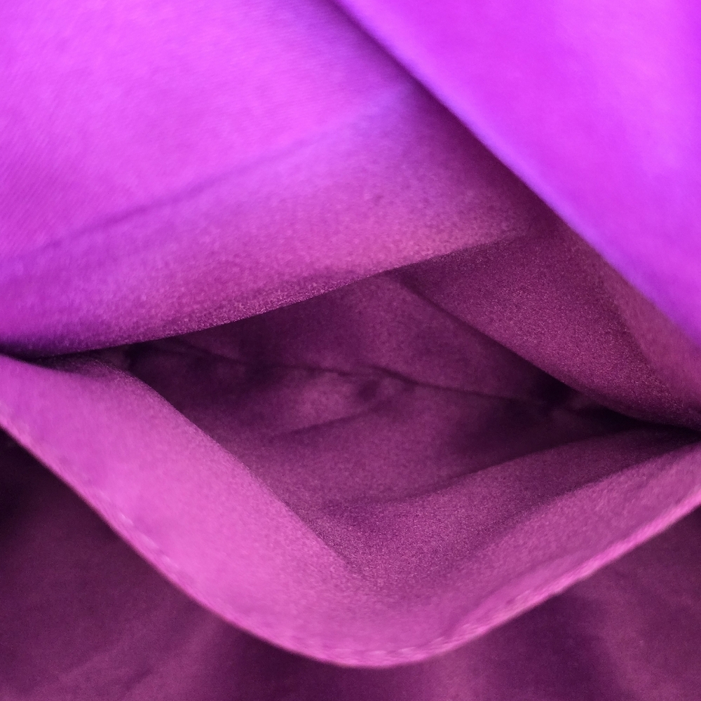 Coach Y2K June 1998 Great Condition Black Leather Tote Bag Purple Silk Inerior - Picture 9 of 17